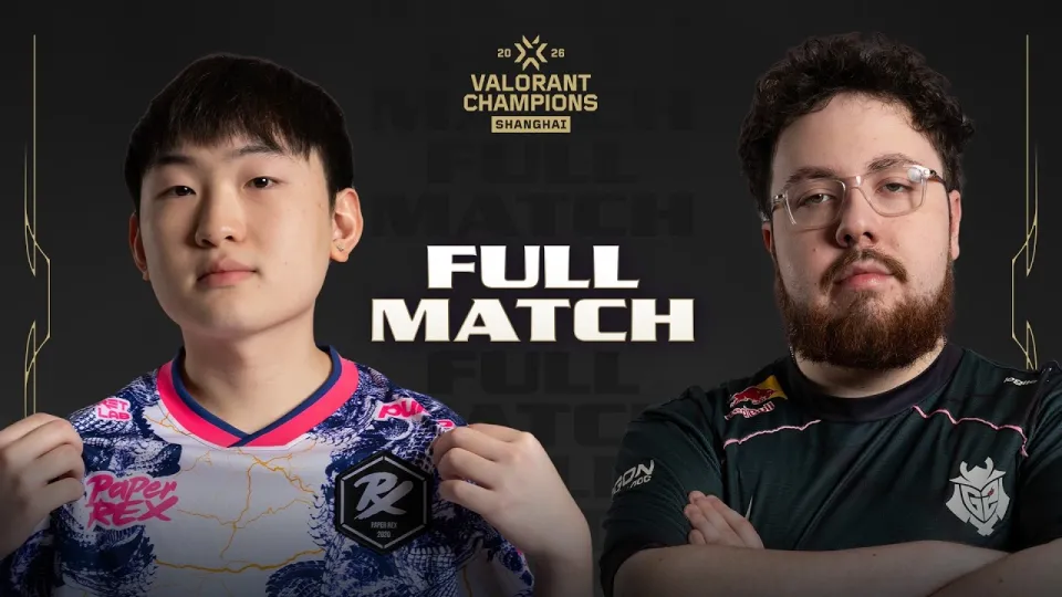 PRX vs G2 at VALORANT Champions Shanghai Group Stage